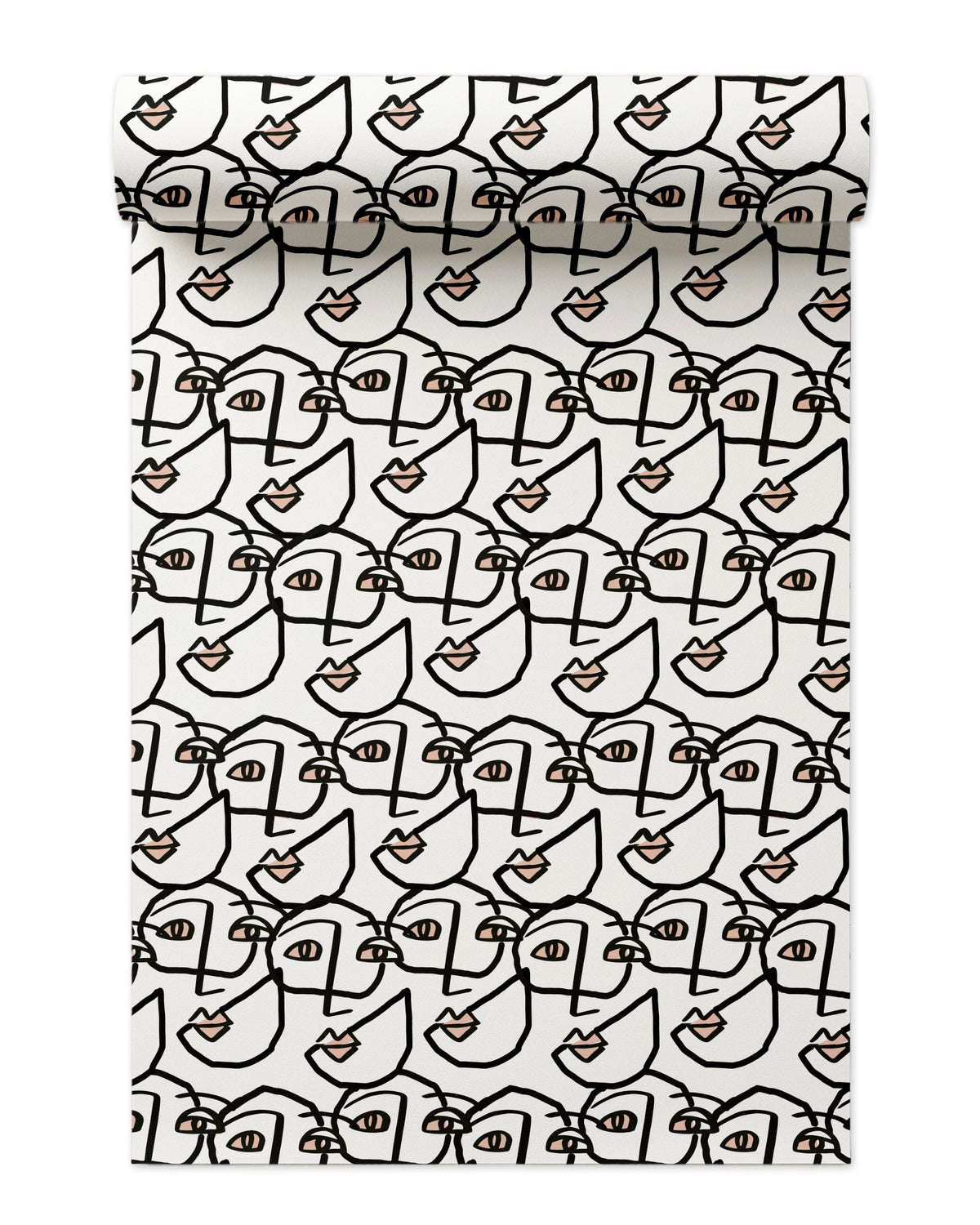 Reflection Wallpaper in Black color - pattern number KK195_Black_KH300 - by Katie Kime in the collection