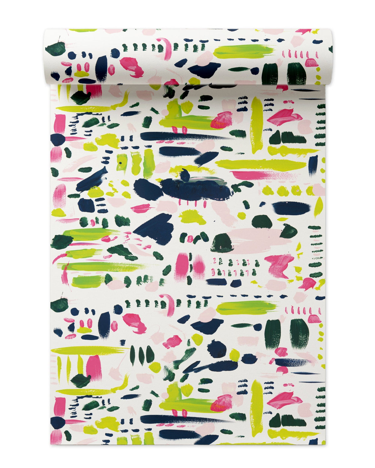 Remy Dabs Wallpaper in Blue color - pattern number KK17036_Blue_KH300 - by Katie Kime in the collection
