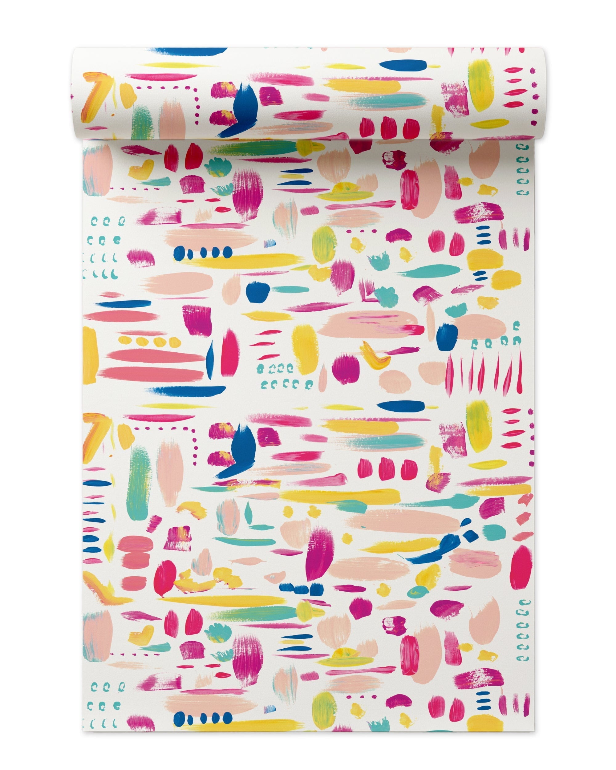 Remy Dabs Wallpaper in Pink color - pattern number KK17036_Pink_KH300 - by Katie Kime in the collection