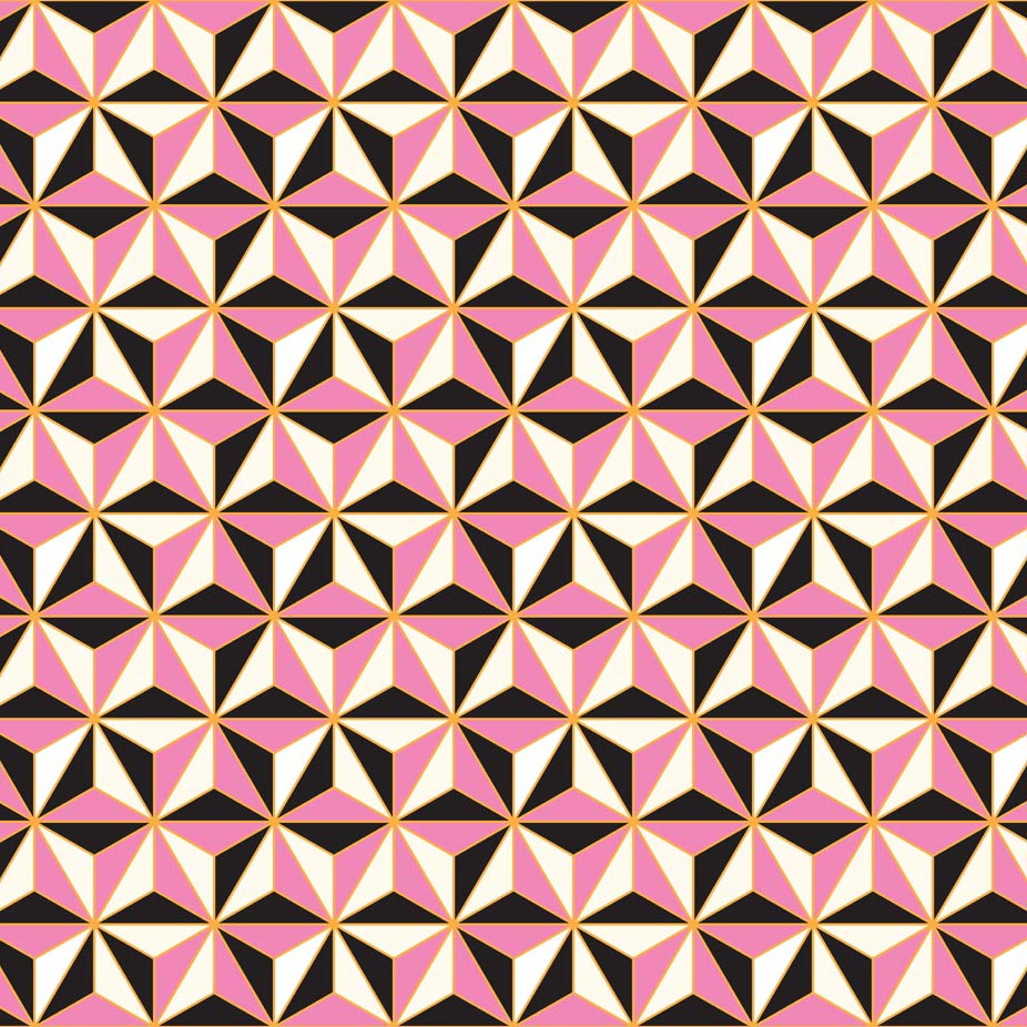 Riviera Wallpaper in Pink color - pattern number KK17110_Pink_KH300 - by Katie Kime in the collection