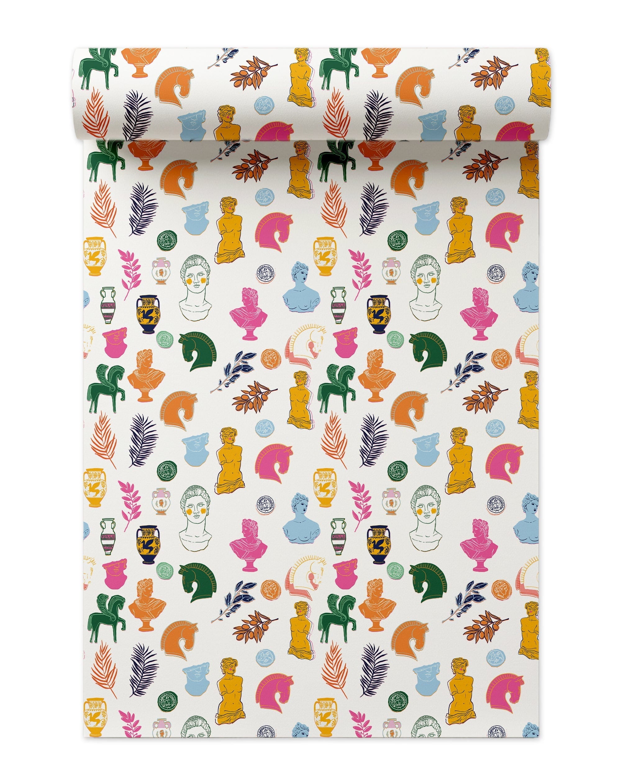 Romanesque Wallpaper in Multi color - pattern number KK777_Multi_KH300 - by Katie Kime in the collection