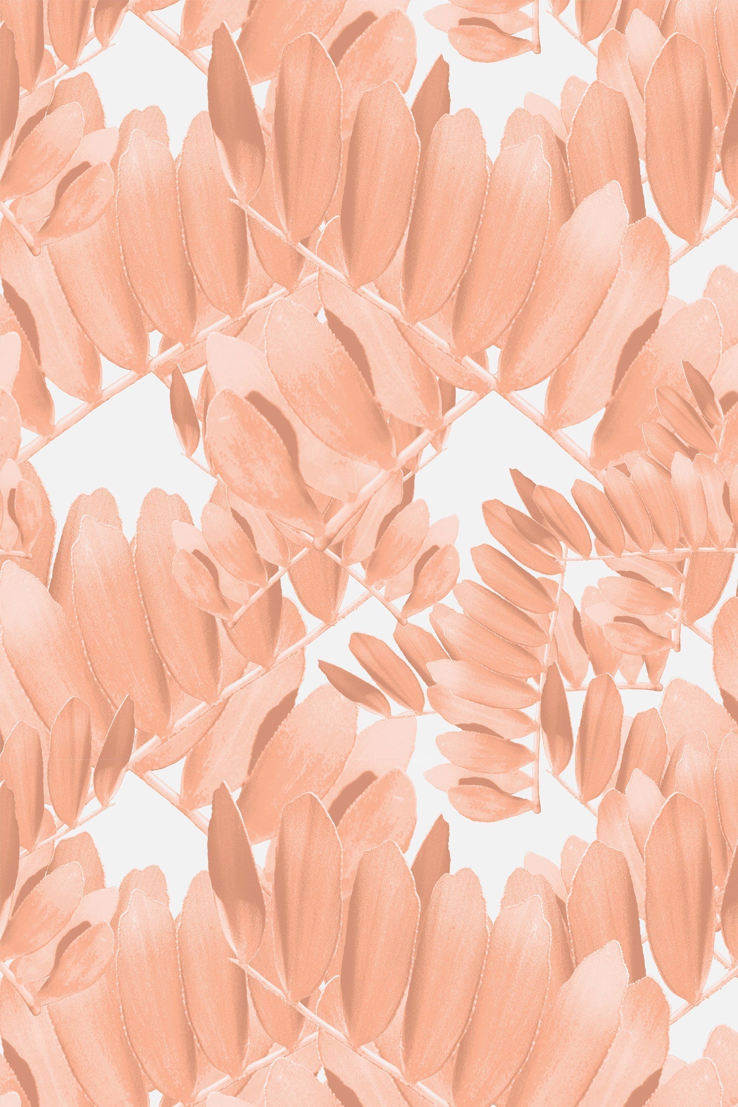 Saharan Sunset Wallpaper in Coral color - pattern number KK735_KH300 - by Katie Kime in the collection