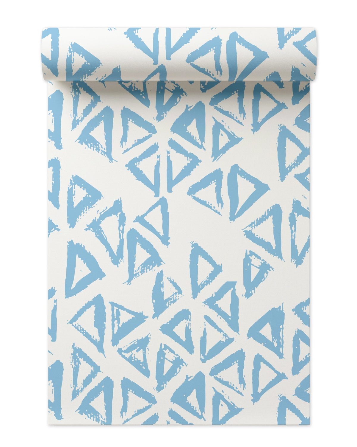 Stamped Wallpaper in Blue color - pattern number KK718_Blue_KH300 - by Katie Kime in the collection