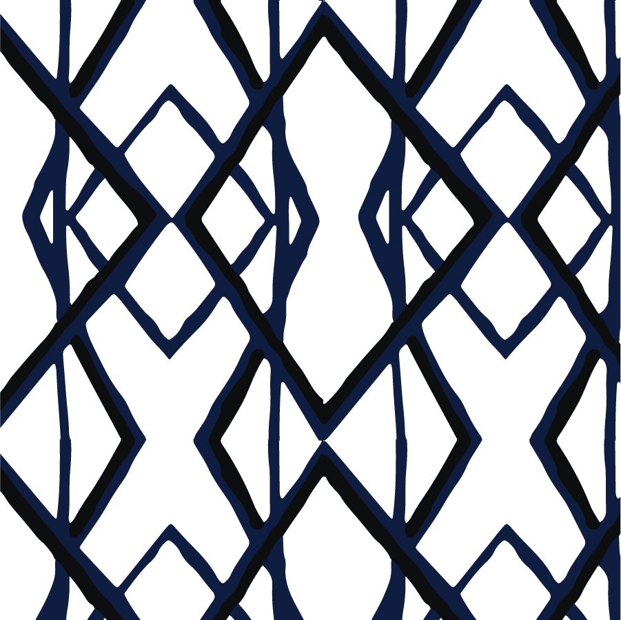 Through the Looking Glass Wallpaper in Navy Black color - pattern number KK17012_Navy_Black_KH300 - by Katie Kime in the collection