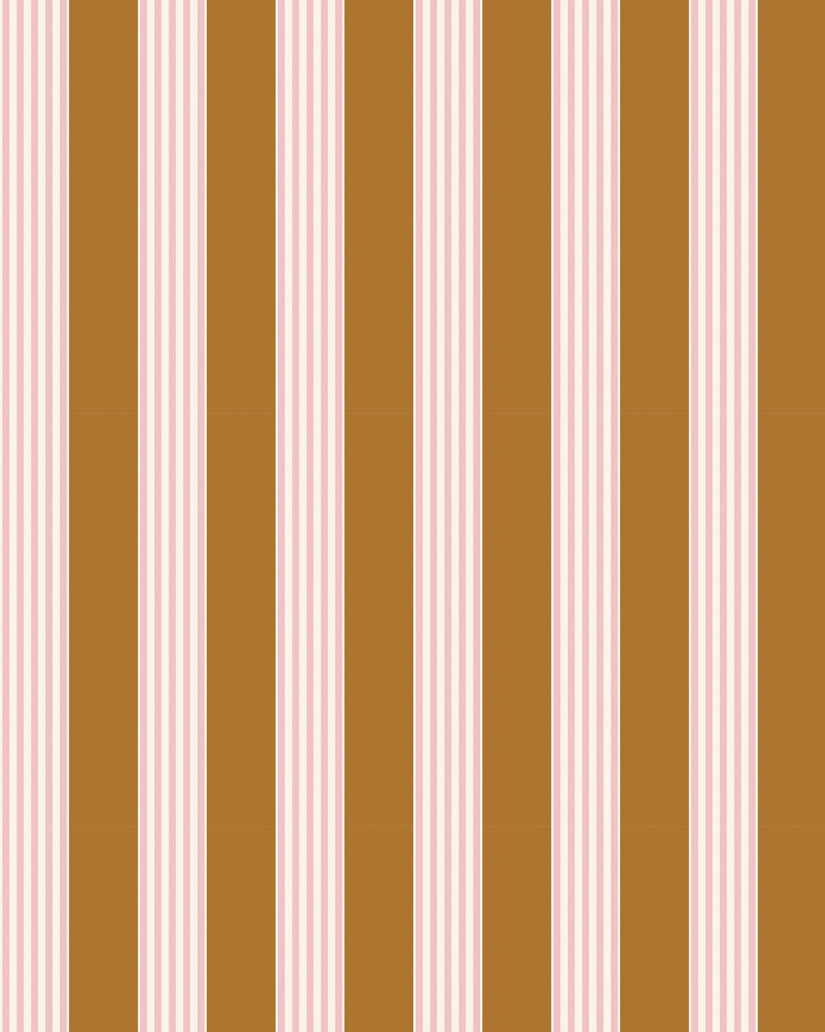 Vineyard Rows Peel and Stick Wallpaper in Brown color - pattern number KK858_Brown_KH306 - by Katie Kime in the collection