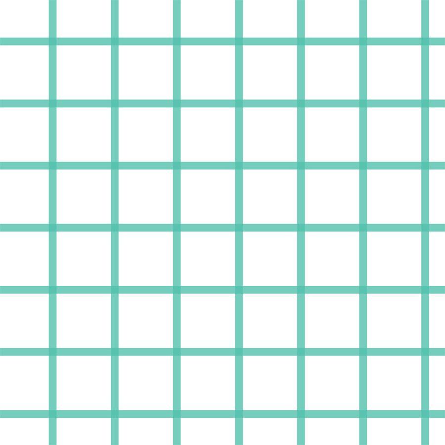 In Check Wallpaper in Teal color - pattern number KK17071_Teal_KH300 - by Katie Kime in the collection