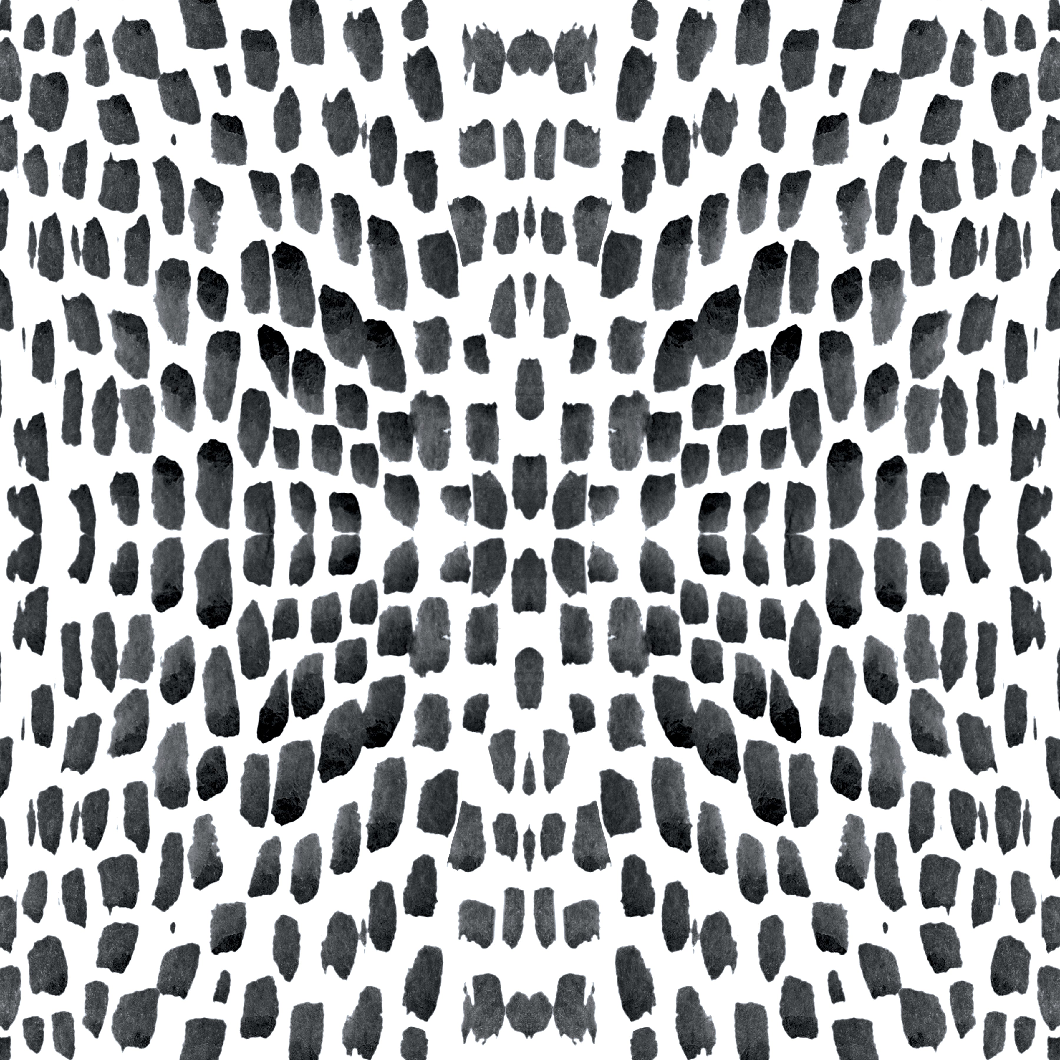 Watermarks Wallpaper in blush color - pattern number KK17056_Black_KH300 - by Katie Kime in the collection