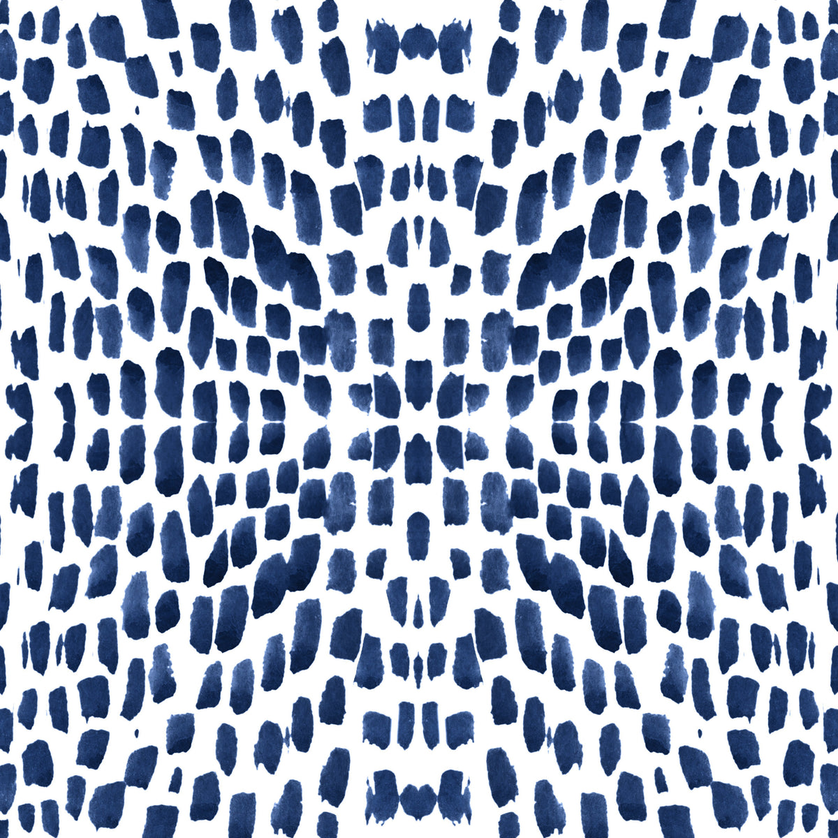 Watermarks Wallpaper in Navy color - pattern number KK17056_Navy_KH300 - by Katie Kime in the collection