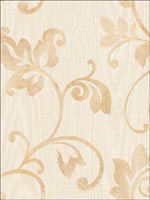 Leaf Scroll Woodgrain Wallpaper FS40403 by Seabrook Wallpaper for sale at Wallpapers To Go