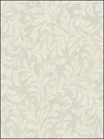 Leaf Scroll Wallpaper BR30302 by Seabrook Platinum Series Wallpaper for sale at Wallpapers To Go