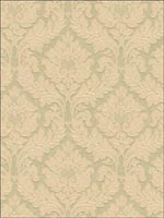 Damask Wallpaper FI90404 by Seabrook Wallpaper for sale at Wallpapers To Go