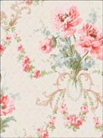Floral Bouquets Wallpaper DK70001 by Seabrook Wallpaper for sale at Wallpapers To Go