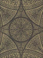 Yasamin Brass Mehndi Medallion Wallpaper 341759 by Kenneth James Wallpaper for sale at Wallpapers To Go