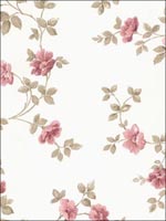 Floral Trail Wallpaper CN24642 by Norwall Wallpaper for sale at Wallpapers To Go