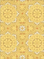 Piccadilly Ochre Wallpaper 948046 by Cole and Son Wallpaper for sale at Wallpapers To Go