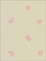 Peaseblossom Linen and Pink Wallpaper 10310036 by Cole and Son Wallpaper for sale at Wallpapers To Go