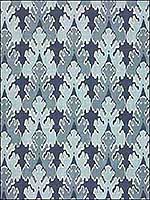 Bengal Bazaar Teal Multipurpose Fabric GWF2811515 by Groundworks Fabrics for sale at Wallpapers To Go