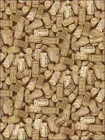 Napa Corks Wallpaper TH52305 by Pelican Prints Wallpaper for sale at Wallpapers To Go