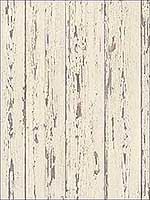 Shiplap Cream French Vanilla Brown Wallpaper FH37528 by Patton Norwall Wallpaper for sale at Wallpapers To Go