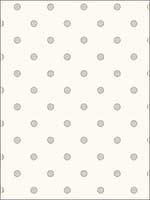 Dots On Dots Cream Gray Peel and Stick Wallpaper PSW1177RL by Magnolia Home Wallpaper by Joanna Gaines for sale at Wallpapers To Go