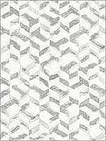 Instep Platinum Abstract Geometric Wallpaper 290225501 by A Street Prints Wallpaper for sale at Wallpapers To Go