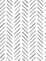 Painted Herringbone Black Wallpaper CV4454 by York Wallpaper for sale at Wallpapers To Go