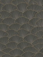 Luminous Ginkgo Gray Wallpaper CI2336 by Candice Olson Wallpaper for sale at Wallpapers To Go