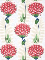 Tiverton Red Wallpaper T10647 by Thibaut Wallpaper for sale at Wallpapers To Go