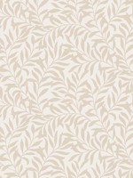 Salix Beige Leaf Wallpaper M1668 by Brewster Wallpaper for sale at Wallpapers To Go