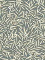 Rowan Teal Wallpaper AC9137 by Ronald Redding Wallpaper for sale at Wallpapers To Go