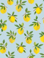 Lemoncello Sky Blue Wallpaper DB20402 by NextWall Wallpaper for sale at Wallpapers To Go