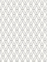 Black Diamond Lattice Wallpaper WTG-253912 by York Wallpaper for sale at Wallpapers To Go