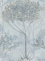 Orchard Blue and Grey Wallpaper WTG-253951 by York Wallpaper for sale at Wallpapers To Go