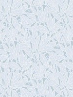 Leaf and Berry Powder Blue Wallpaper WTG-255421 by Seabrook Wallpaper for sale at Wallpapers To Go