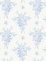 Rosie Arrangements Icey Winters Bouquet Toss Wallpaper WTG-257425 by A Street Prints Wallpaper for sale at Wallpapers To Go