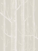 Woods Stone White Wallpaper WTG-260701 by Cole and Son Wallpaper for sale at Wallpapers To Go