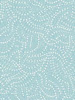 Mosaic 01 Aquamarine Wallpaper WTG-261222 by Maxwell Wallpaper for sale at Wallpapers To Go
