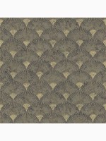 Fan Black and Gold Geometric Wallpaper WTG-262563 by Graham and Brown Wallpaper for sale at Wallpapers To Go