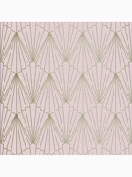 Rene Blush Pink and Gold Geometric Wallpaper WTG-262662 by Graham and Brown Wallpaper for sale at Wallpapers To Go