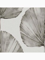 Palm Fan Stone Grey Leaves Tropical Wallpaper WTG-262765 by Graham and Brown Wallpaper for sale at Wallpapers To Go