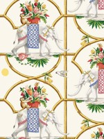 Before The Raj Ivory Peel and Stick Wallpaper WTG-263187 by Harrison Howard Wallpaper for sale at Wallpapers To Go