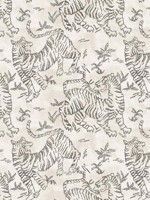 Orly Tigers White Wallpaper WTG-264045 by York Designer Series Wallpaper for sale at Wallpapers To Go