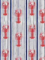 Mediterranean Lobsters White Wallpaper WTG-265249 by Mind the Gap Wallpaper for sale at Wallpapers To Go