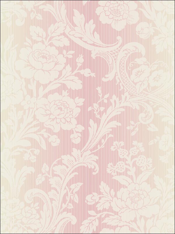 Damask Acanthus Leaves Wallpaper CA80913 by Seabrook Wallpaper for sale at Wallpapers To Go