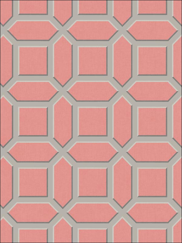Geometric Lattices Wallpaper CA81301 by Seabrook Wallpaper for sale at Wallpapers To Go