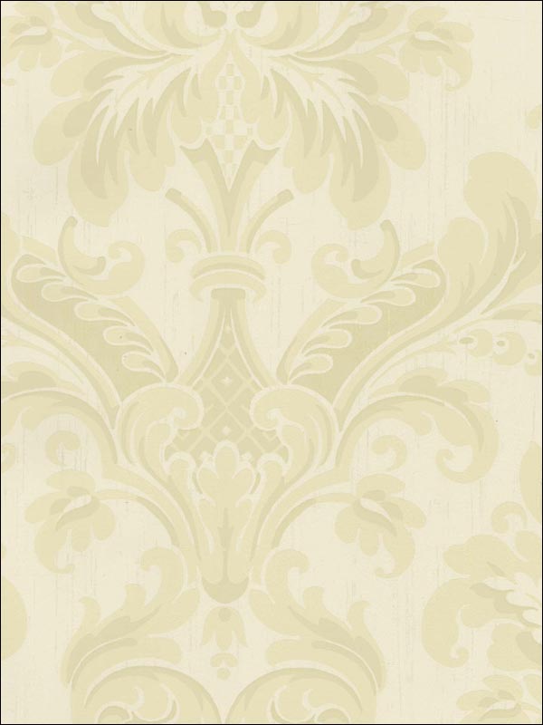 Floral Damask Wallpaper CS40107 by Seabrook Platinum Series Wallpaper for sale at Wallpapers To Go