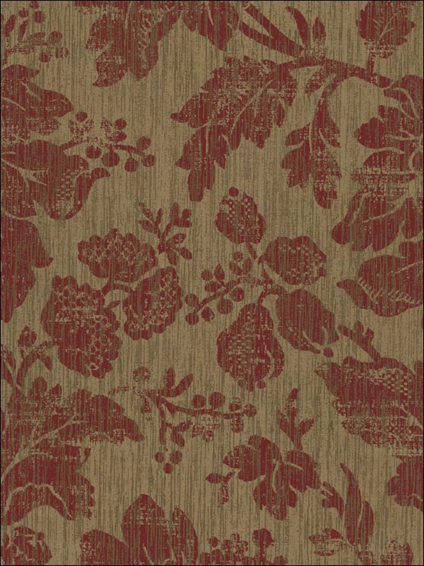 Floral Trail Wallpaper CS41301 by Seabrook Platinum Series Wallpaper for sale at Wallpapers To Go