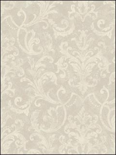Damask Wallpaper BR31207 by Seabrook Platinum Series Wallpaper for sale at Wallpapers To Go