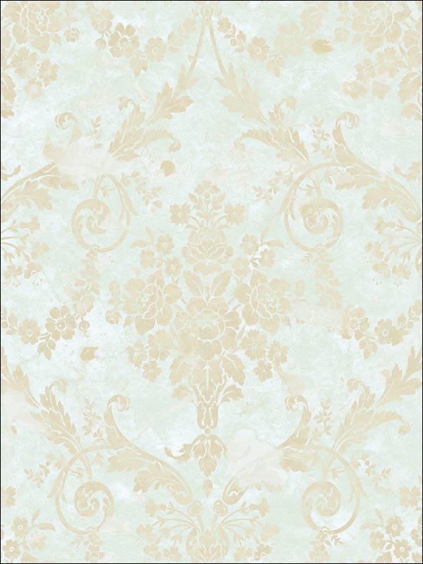Damask Wallpaper FI90202 by Seabrook Wallpaper for sale at Wallpapers To Go