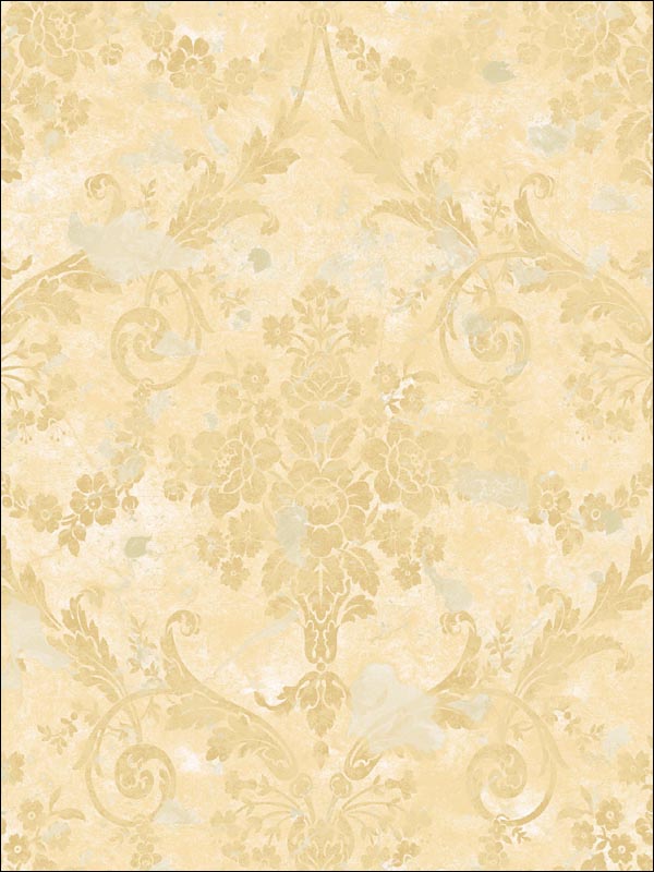 Damask Wallpaper FI90203 by Seabrook Wallpaper for sale at Wallpapers To Go